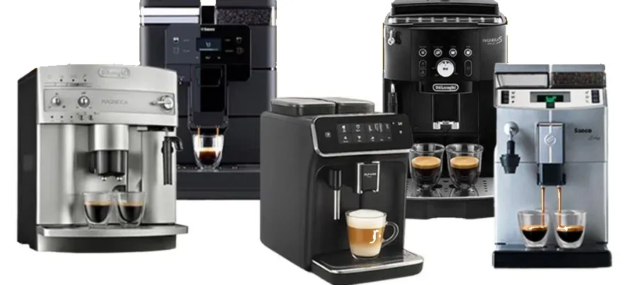 Máquinas de café automáticas de diversas marcas para oficinas en Lima
